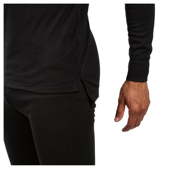 Trespass Adults Unisex Flex360 Base Layer Top / Black - Picture 2 of 5
